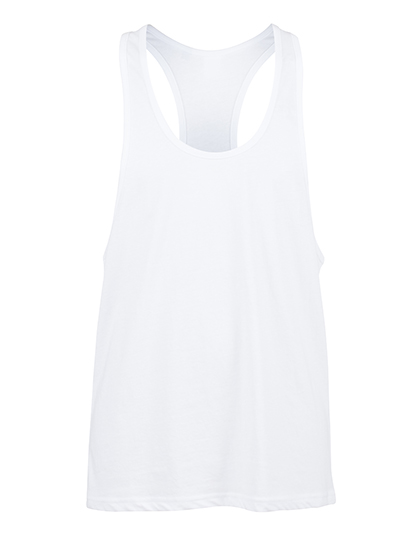 Lang geschnittenes Racerback Herren-Tanktop