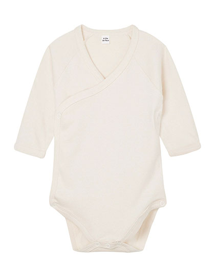Baby Long Sleeve Kimono Bodysuit
