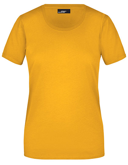 Leicht tailliertes Basic Damen-T-Shirt