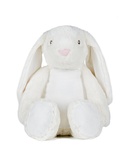 Plüsch-Hase mit Reißverschluss