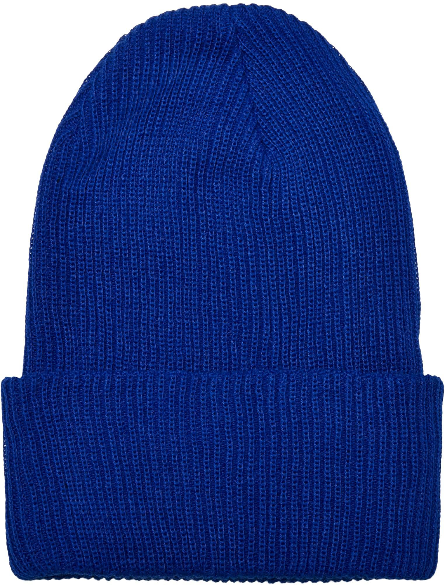 Recycled Yarn Ribbed Knit Beanie