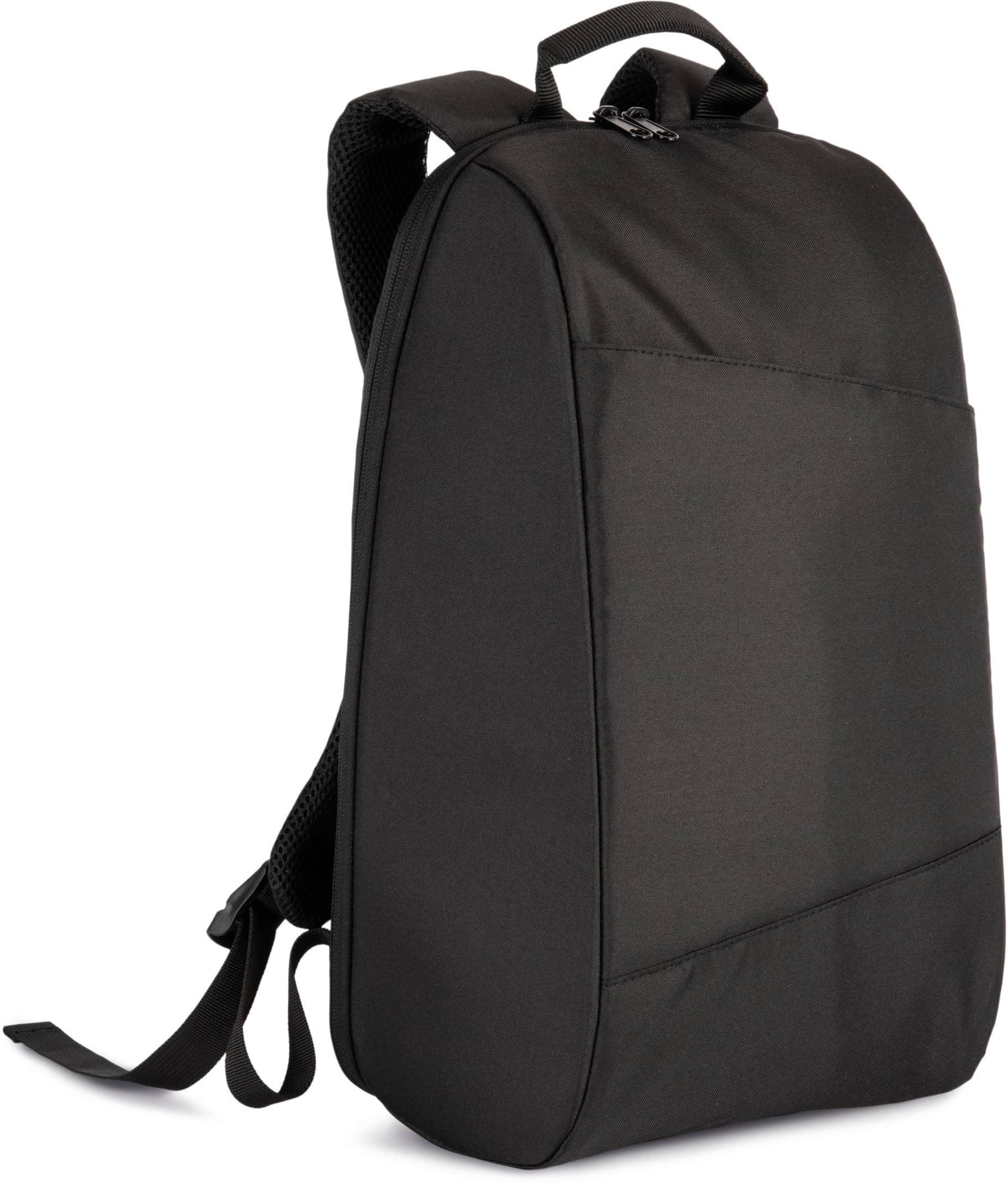 Schwarzer recycelter Office-Rucksack für Laptop