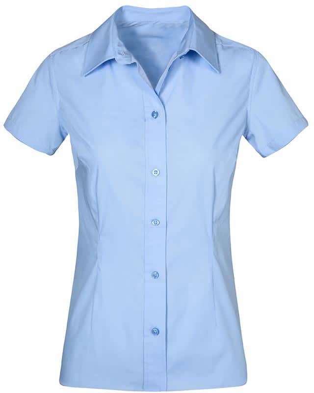 Women´s Poplin Shirt Short Sleeve