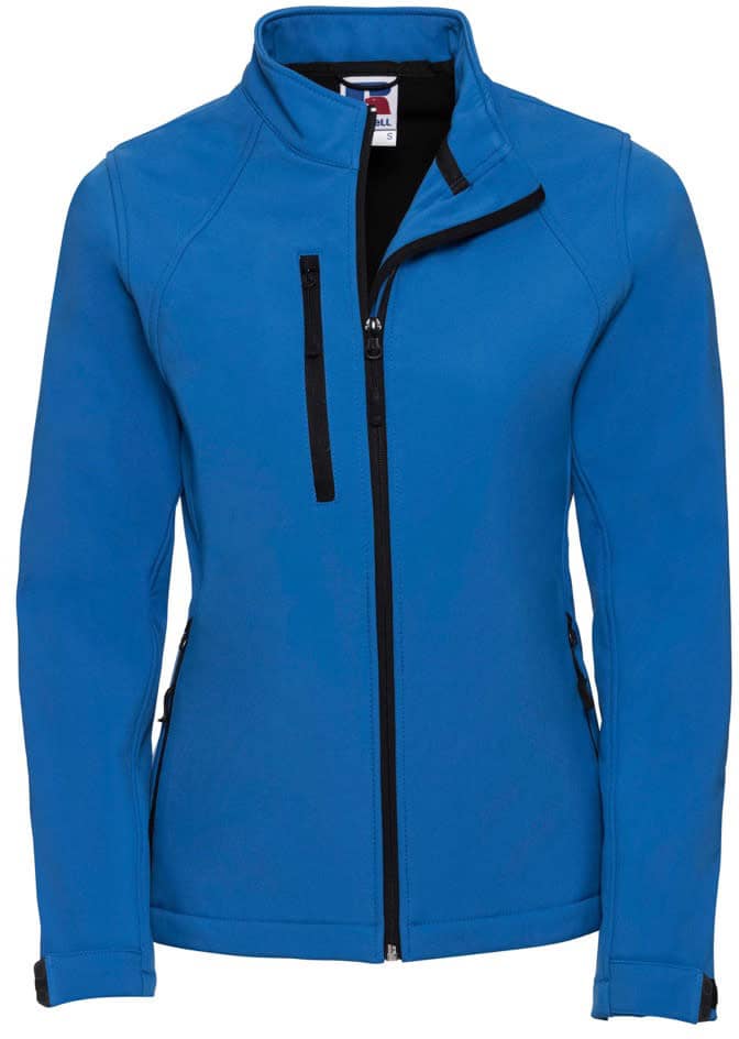 3-lagige Damen-Softshelljacke mit Brusttasche
