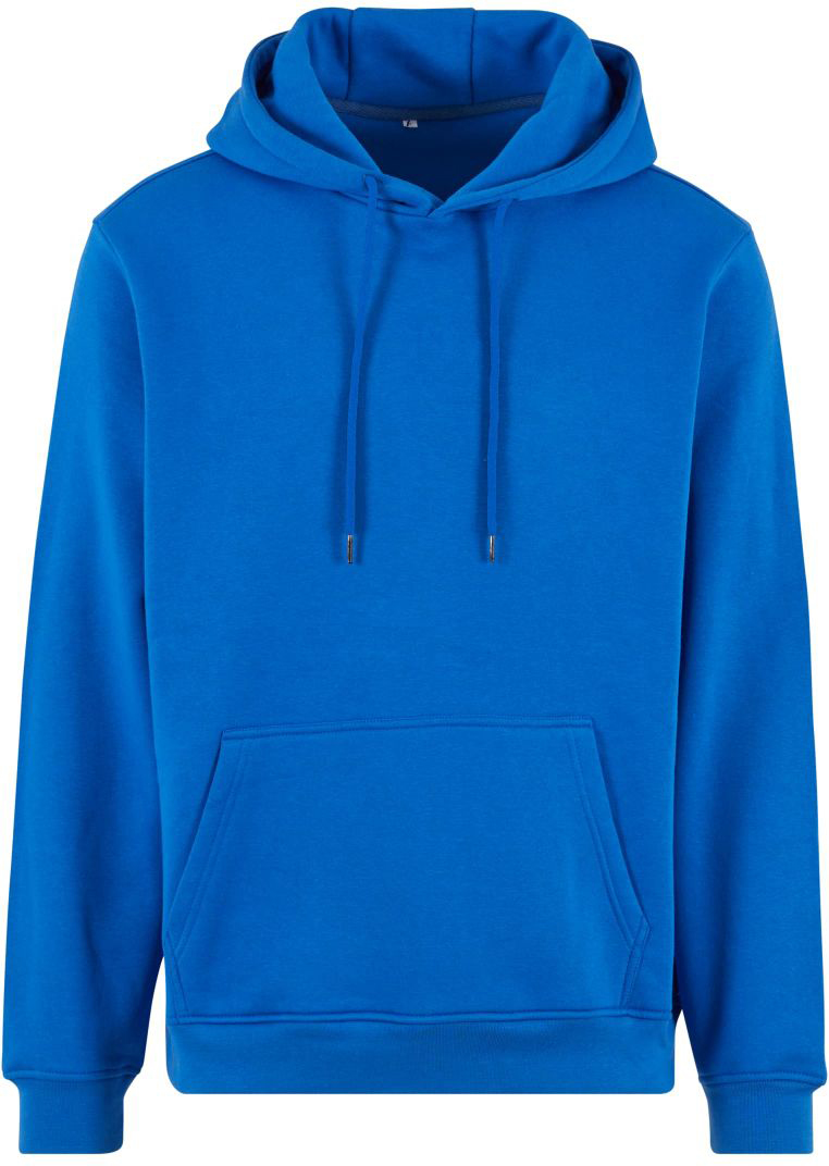 Flauschiger Basic Herren-Hoodie mit Kängurutasche