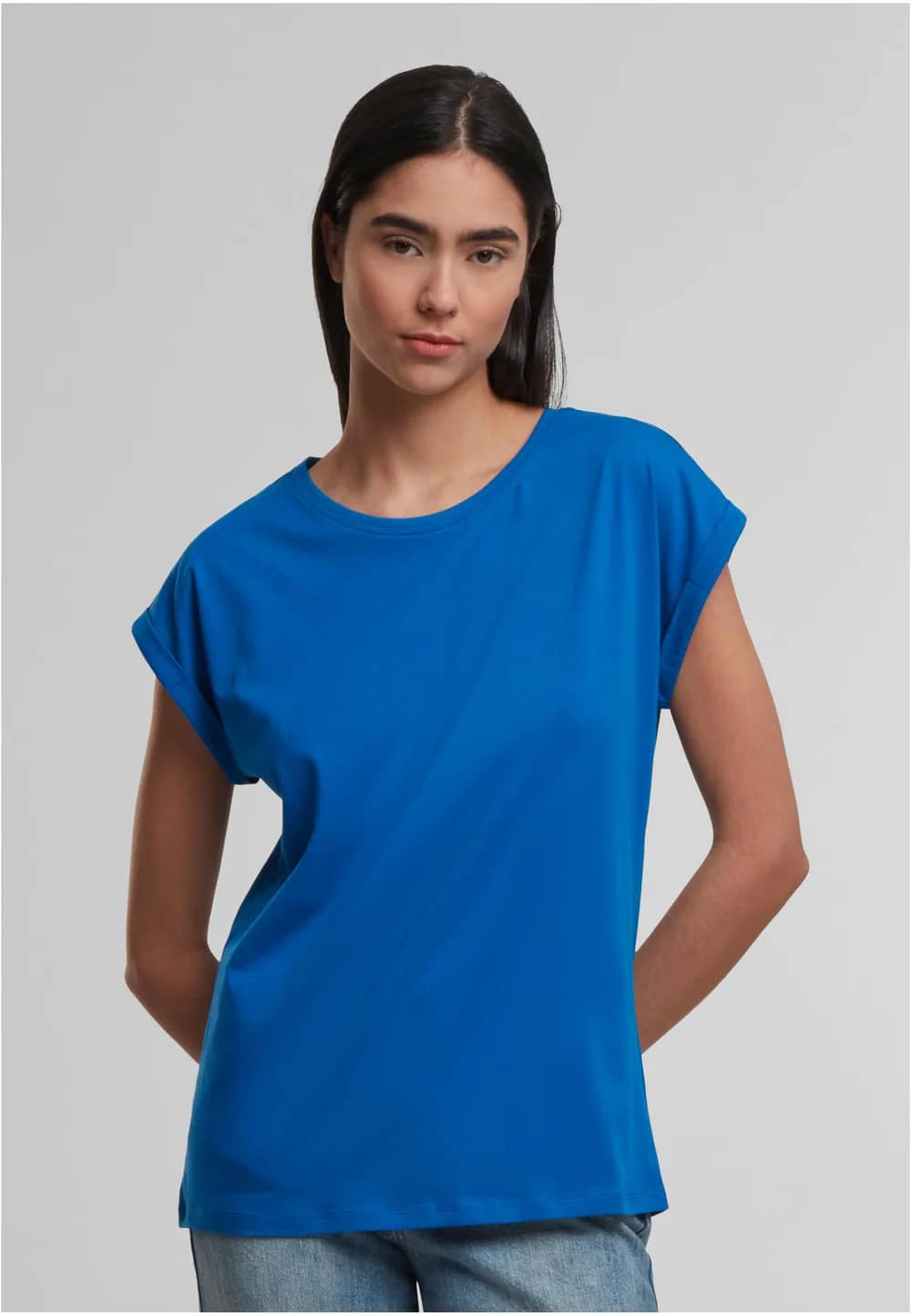 Ladies Extended Shoulder Tee