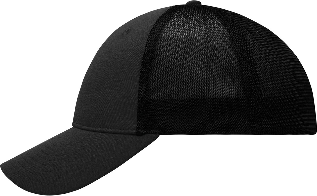 6 Panel Elastic Fit Mesh Cap