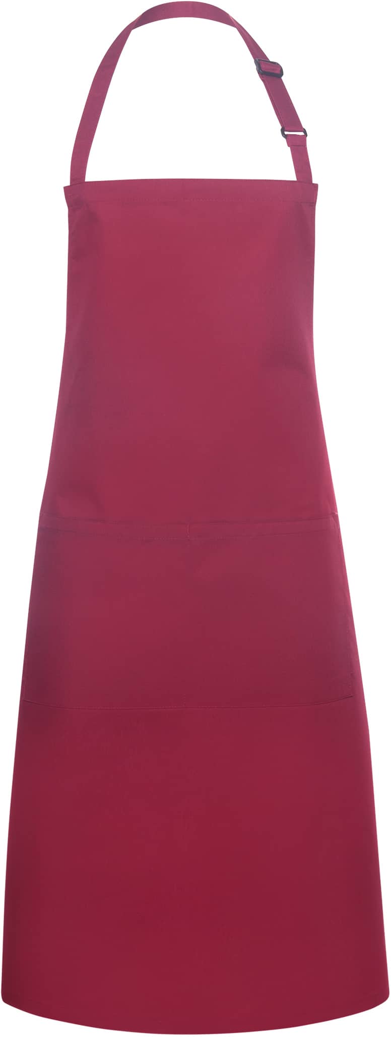 Übergrößen Latzschürze Basic mit Schnalle und Tasche