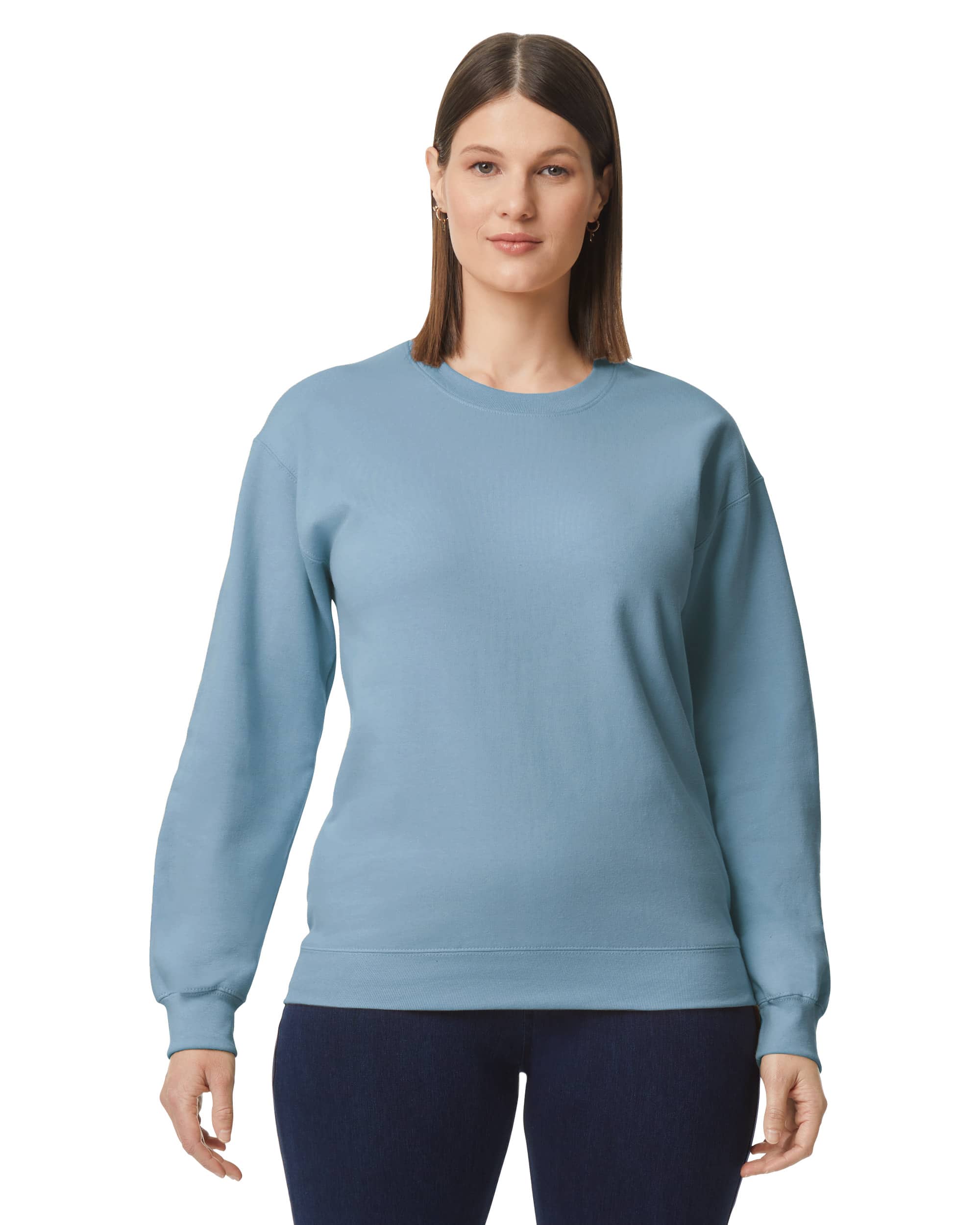 Softstyle® Midweight Fleece Adult Crewneck Sweatshirt