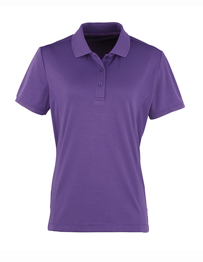 Feuchtigkeitsregulierendes "Coolchecker" Damen-
Poloshirt