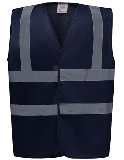 Hi-Vis 2 Bands & Braces Waistcoat