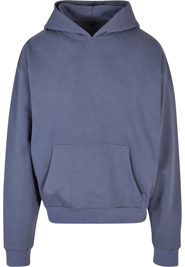 Extra schwerer super großer Herren-Hoodie mit Kängurutasche