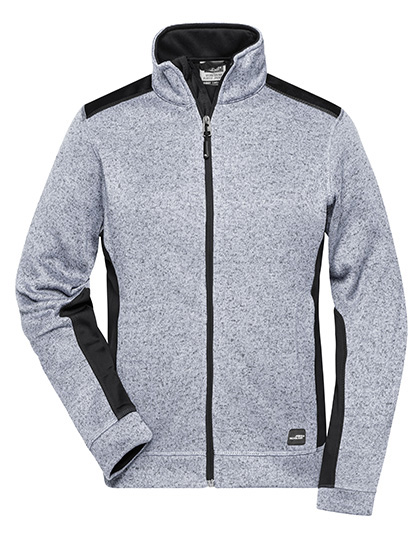 Damen Strick Workwear-Fleecejacke "Strong"