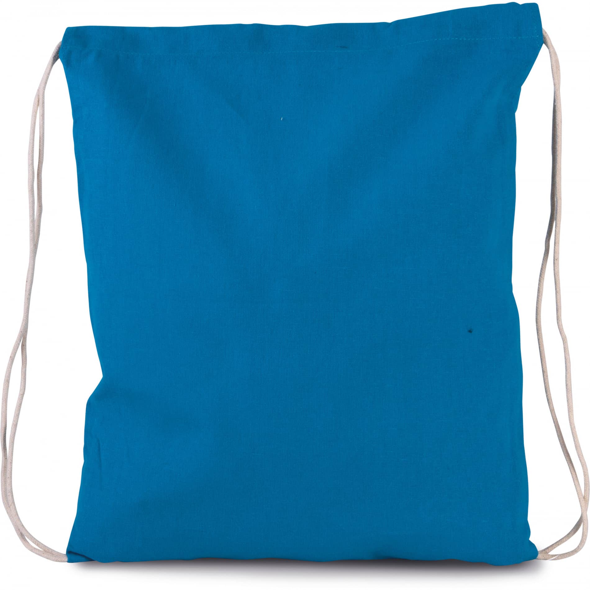 Kleiner Rucksack aus Bio-Baumwolle mit Kordeln - Bunt