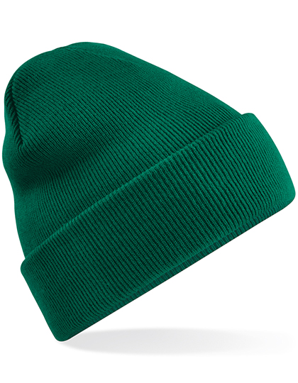 Klassischer recycelter Beanie mit Umschlag