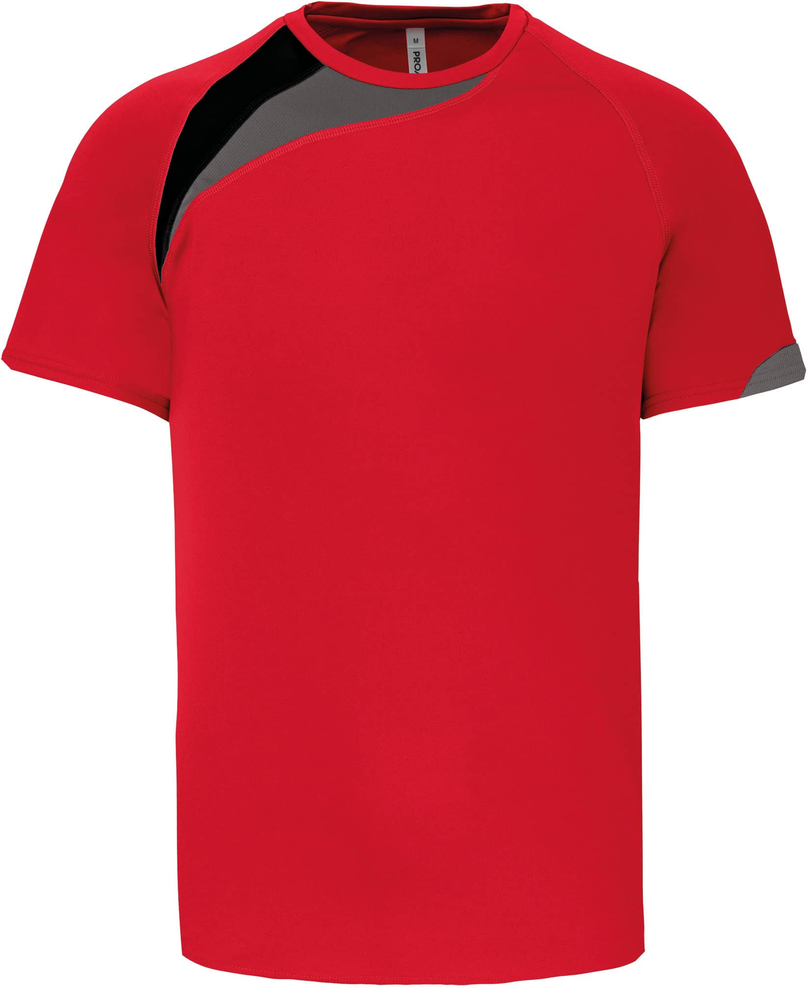 Kurzarm-Trikot mit farbigen Akzenten für Erwachsene