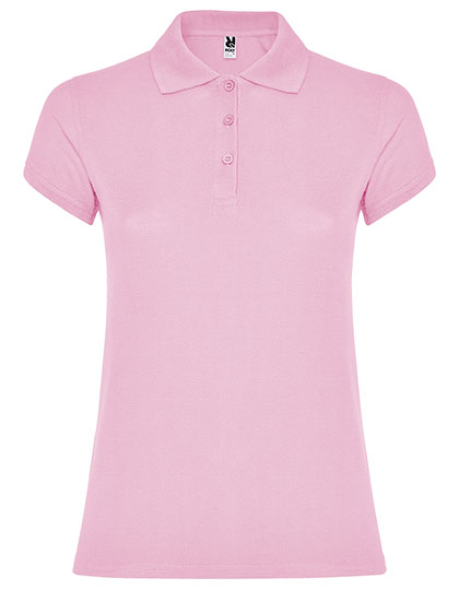Damen-Poloshirt "Star" mit Seitenschlitzen