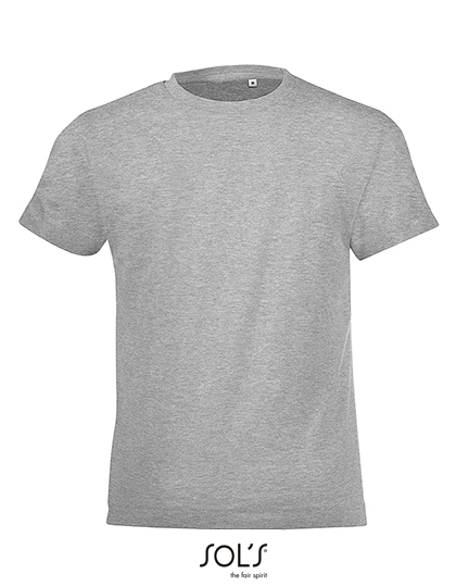 Kids´ Round Collar T-Shirt Regent Fit