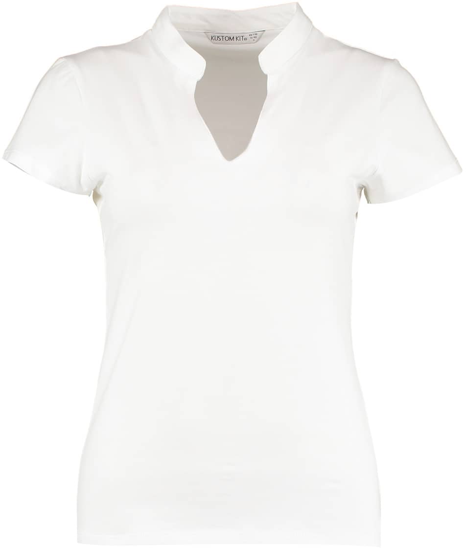 Women`s Regular Fit Mandarin Collar Top