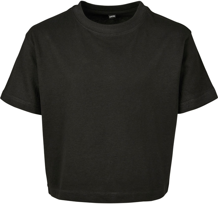 Cropped Jersey T-Shirt für Damen