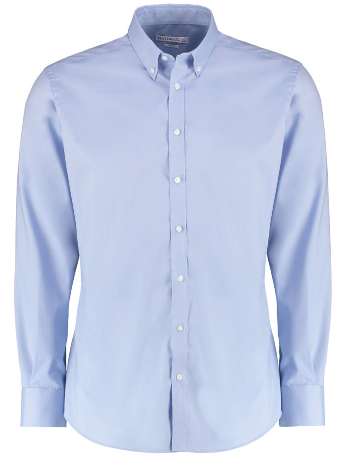 Men´s Slim Fit Stretch Oxford Shirt Long Sleeve