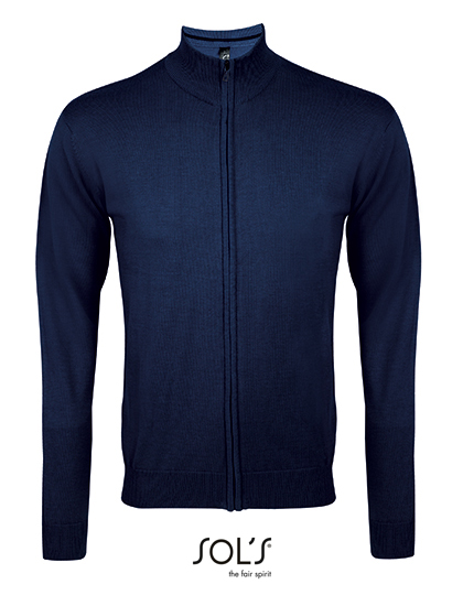 Men´s Zipped Knitted Cardigan Gordon