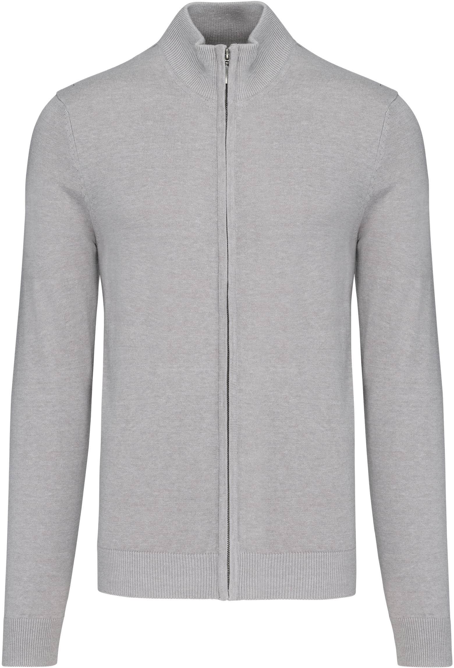 Herren Cardigan mit Reißverschluss