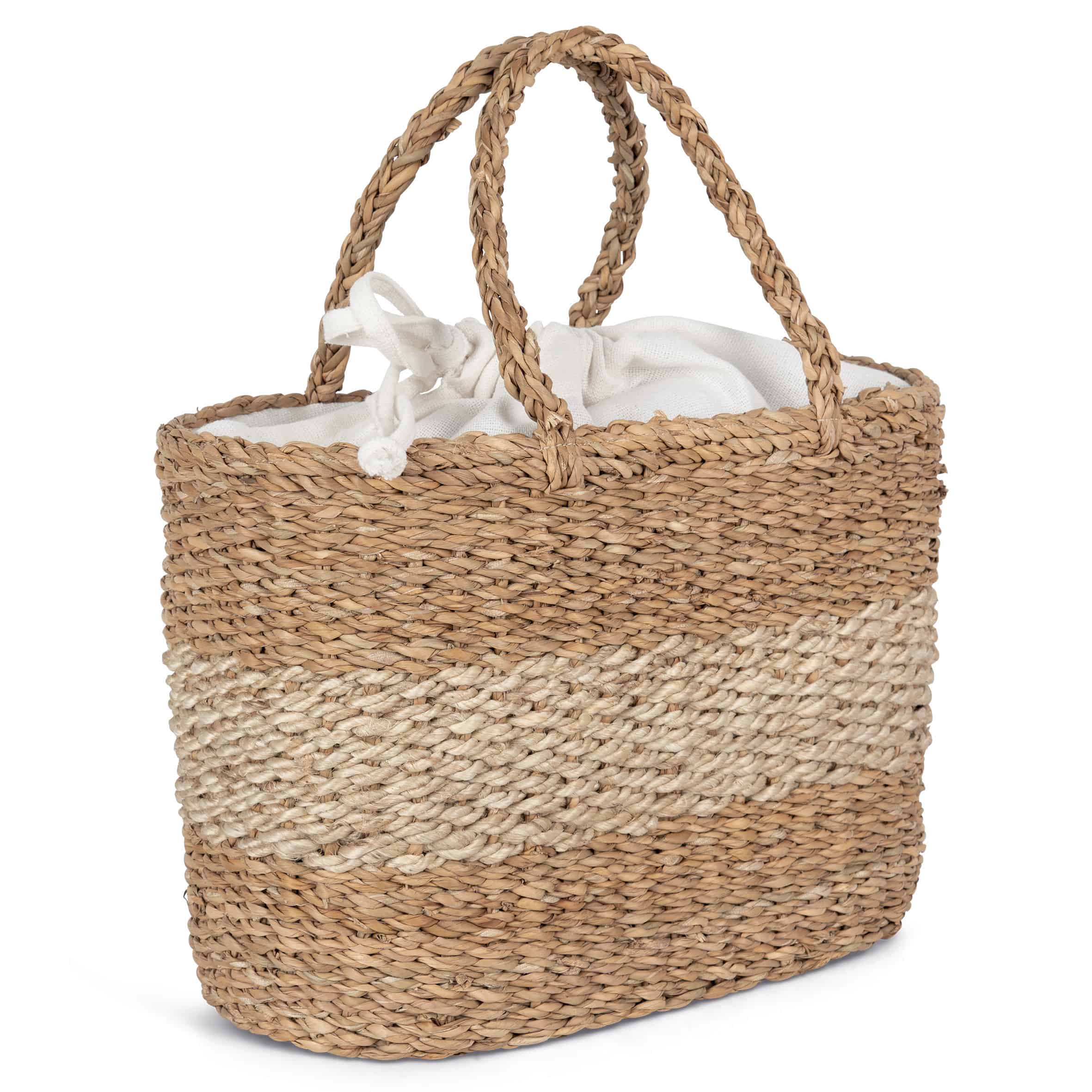 Jutetasche aus Seegras