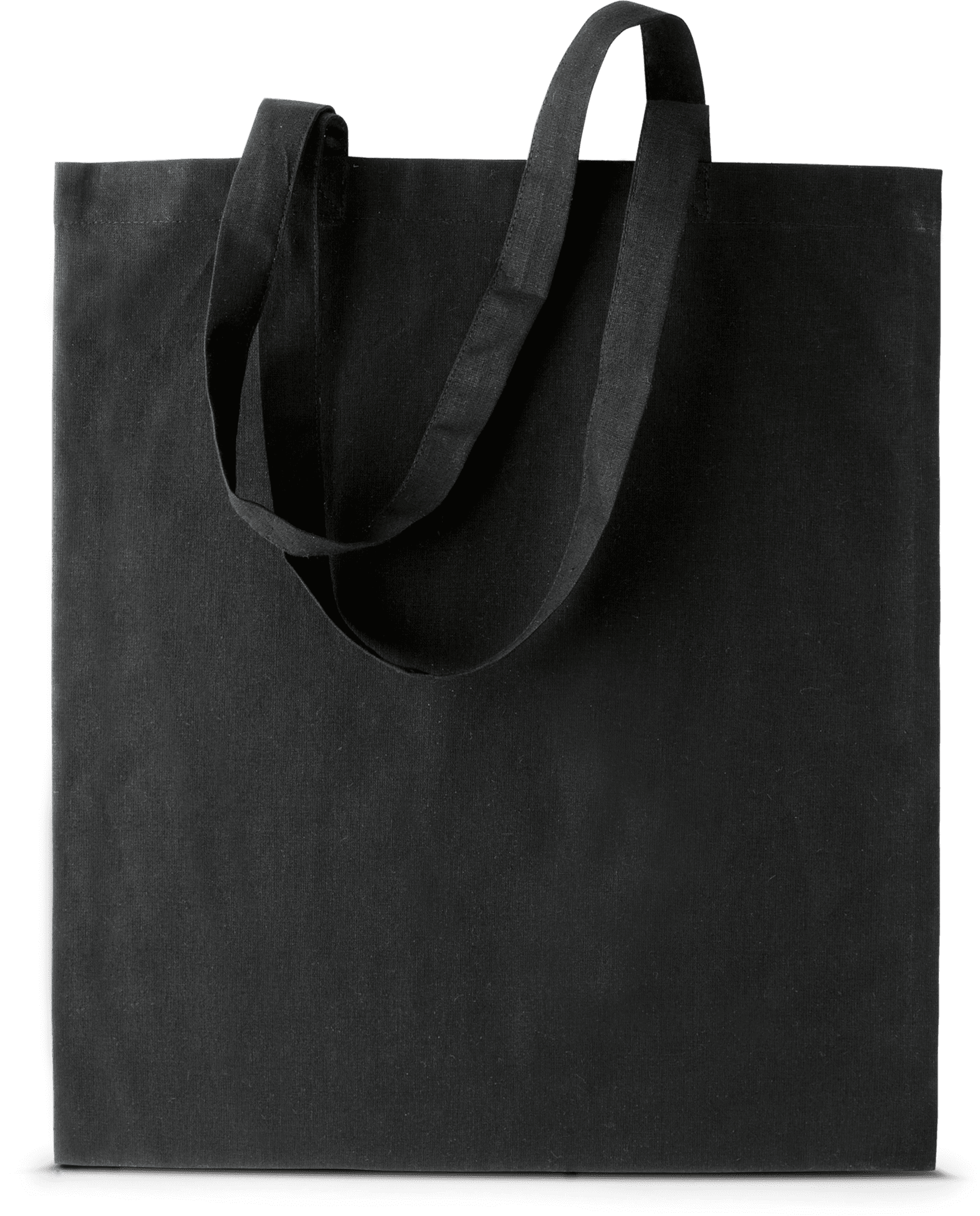 Shopper Bag long Handles - Schwarz