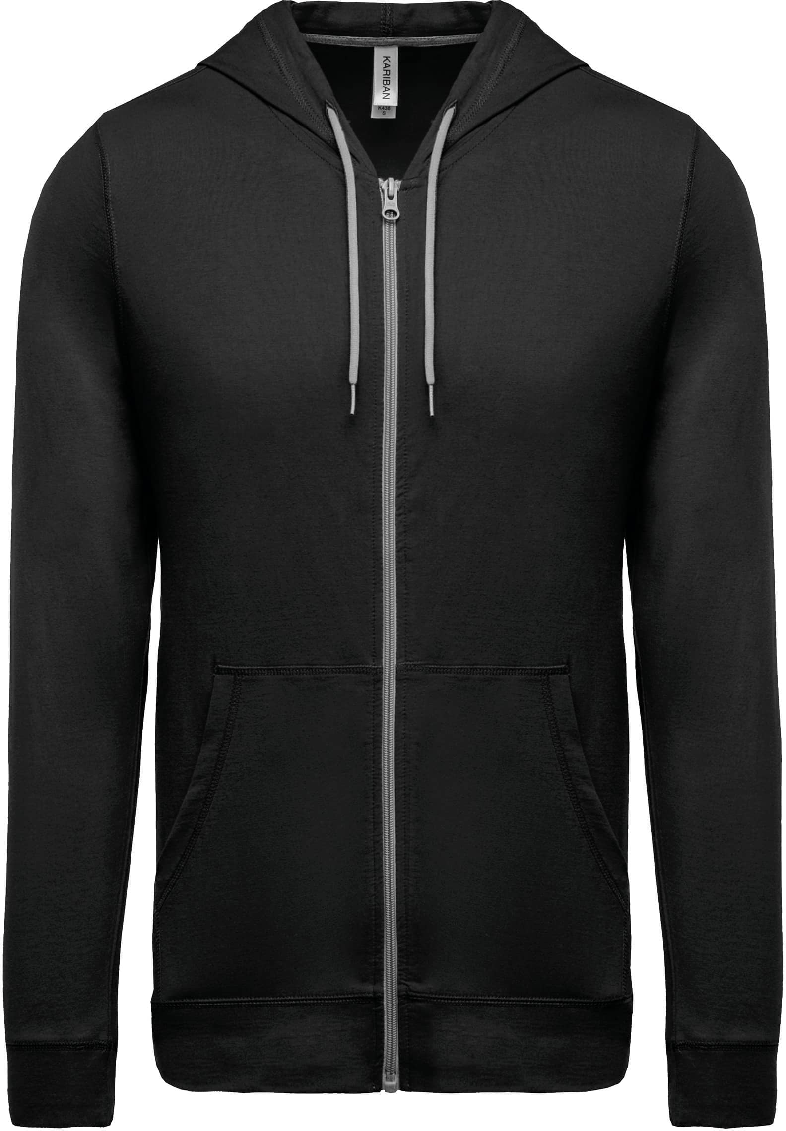 Lightweight Cotton Hooded Sweatshirt
