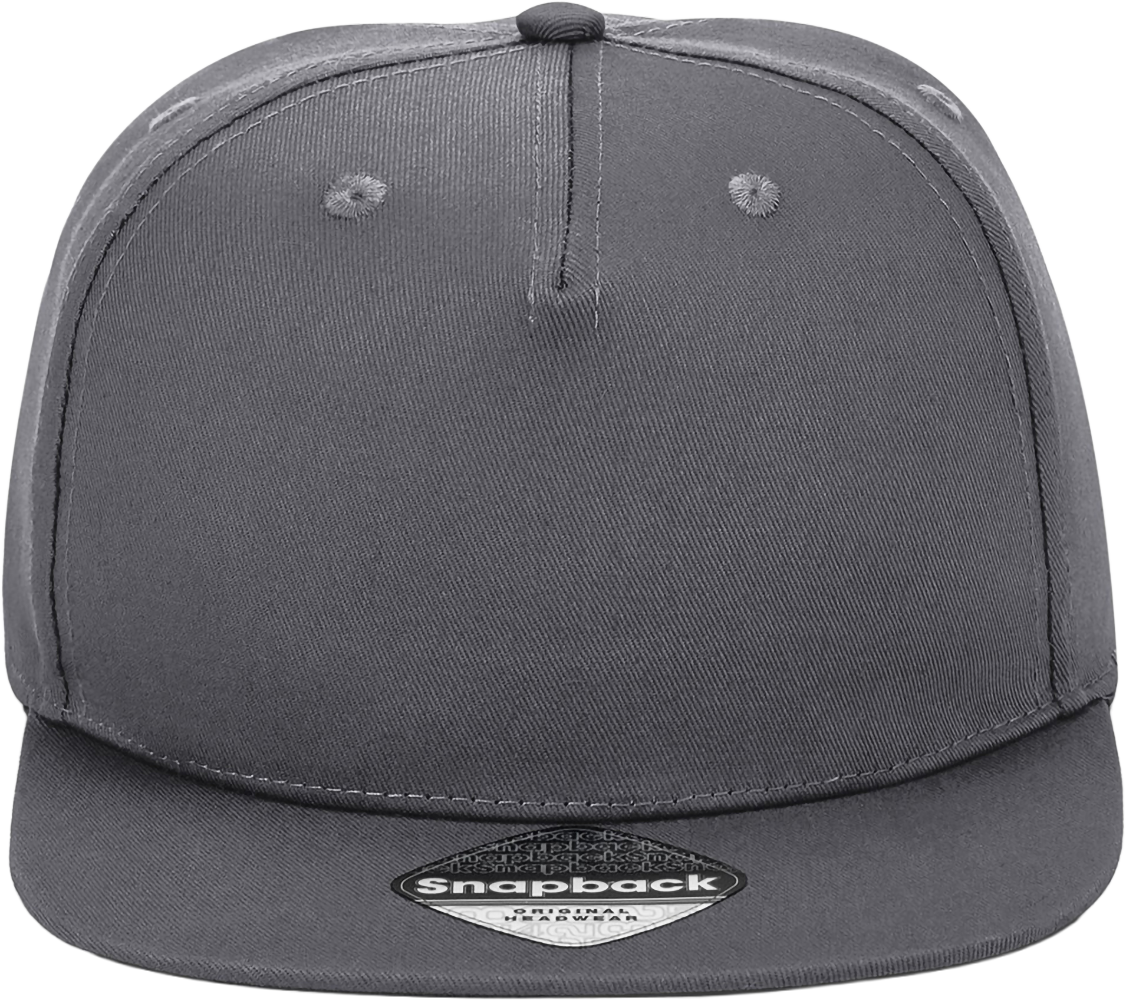 5 Panel Snapback Rapper Cap