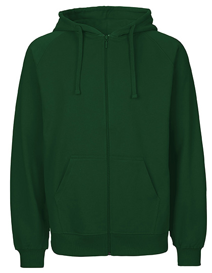 Unisex Zip-Hoodie aus Bio-Baumwolle in Umstellung