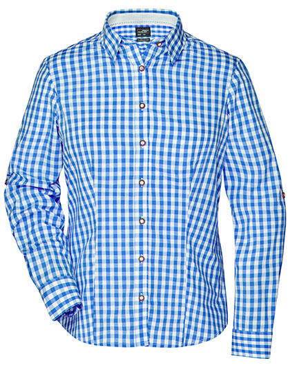 Bluse im klassischen Trachtenlook