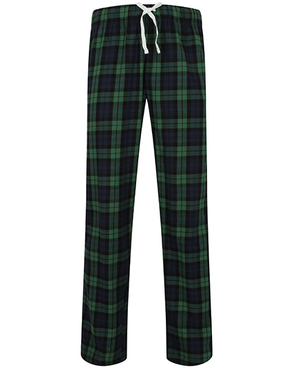Herren Lounge-Hose im Tartanmuster