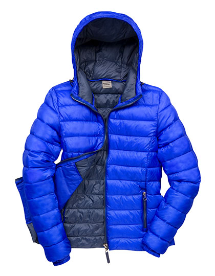 Modische Damen-Pufferjacke "Snow Bird" mit Kontrastfutter