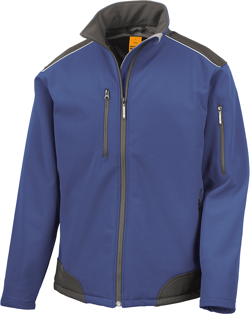 Ripstop Soft Shell Workwear Jacket With Cordura Panels