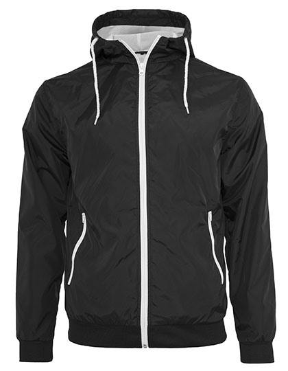 Modischer Herren-Windbreaker mit Kapuze