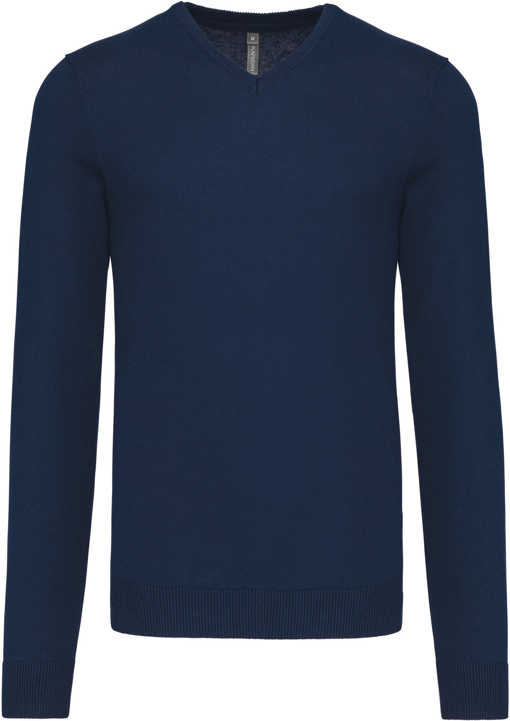 Herrenpullover mit V-Ausschnitt