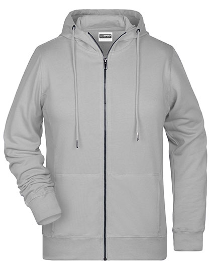Leichter Damen Bio-Zip-Hoodie
