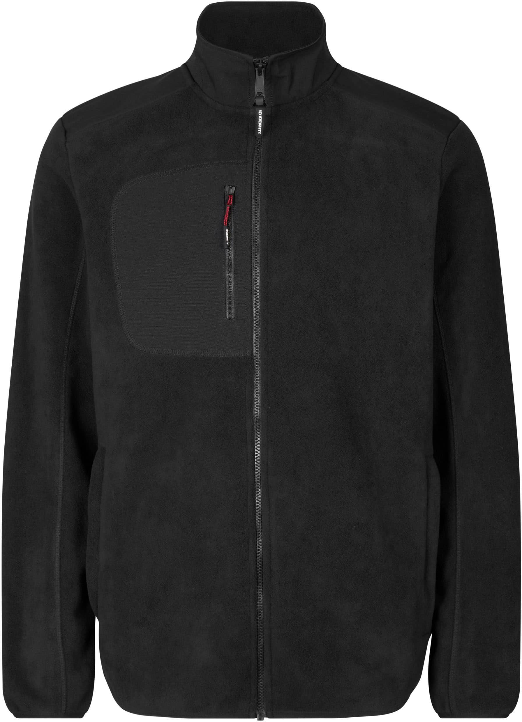 Eingefasste Fleecejacke