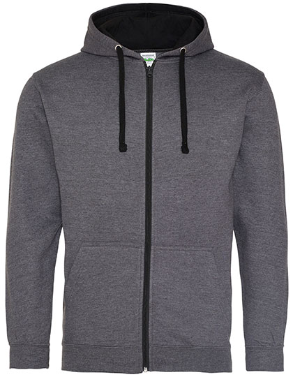 Kuscheliger Unisex-Zoodie mit Kontrastkapuze