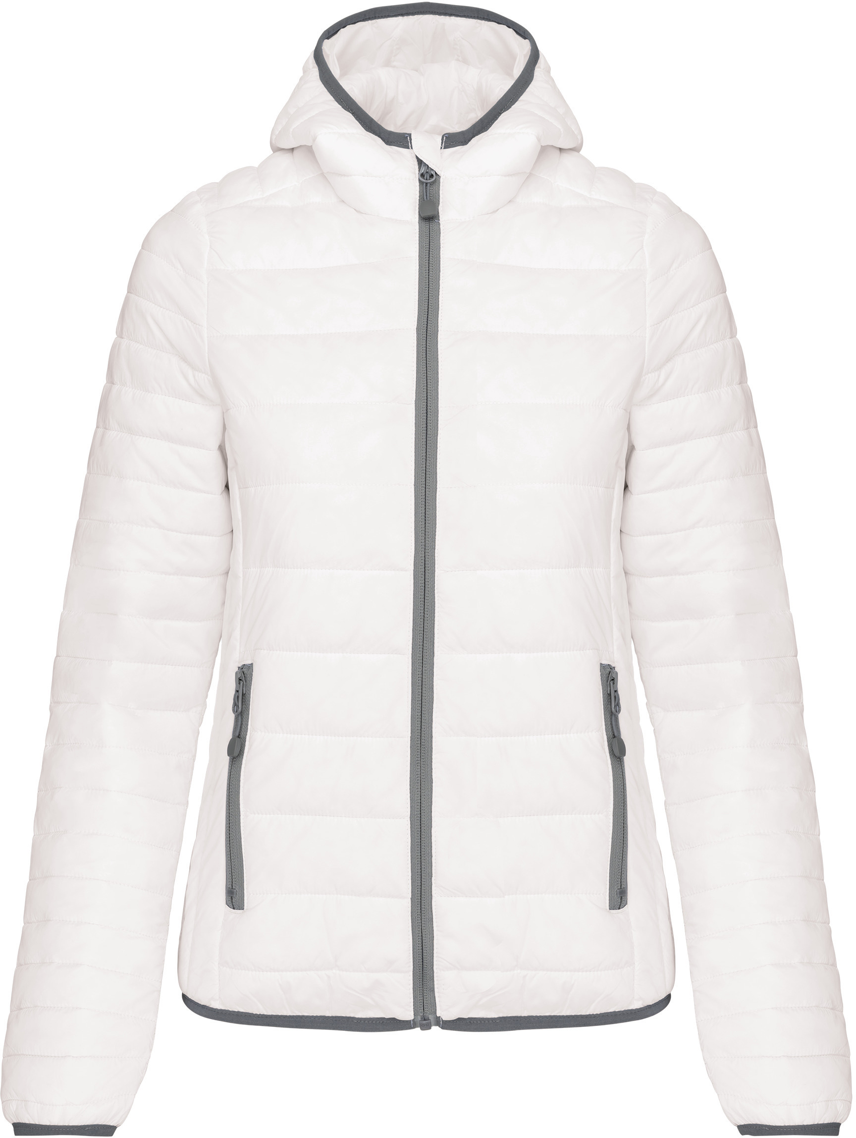 Leichte Damen-Steppjacke mit Kapuze