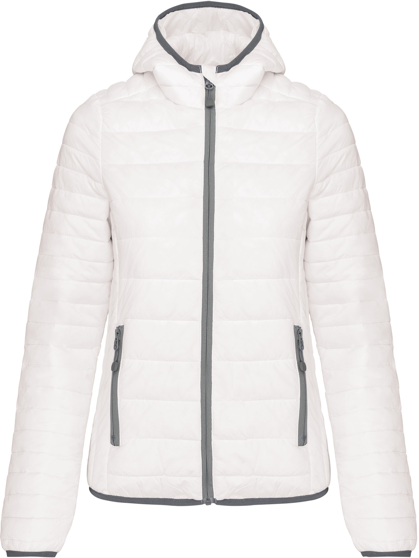 Leichte Damen-Steppjacke mit Kapuze