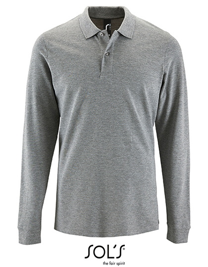 Herren Langarm-Poloshirt "Perfect"