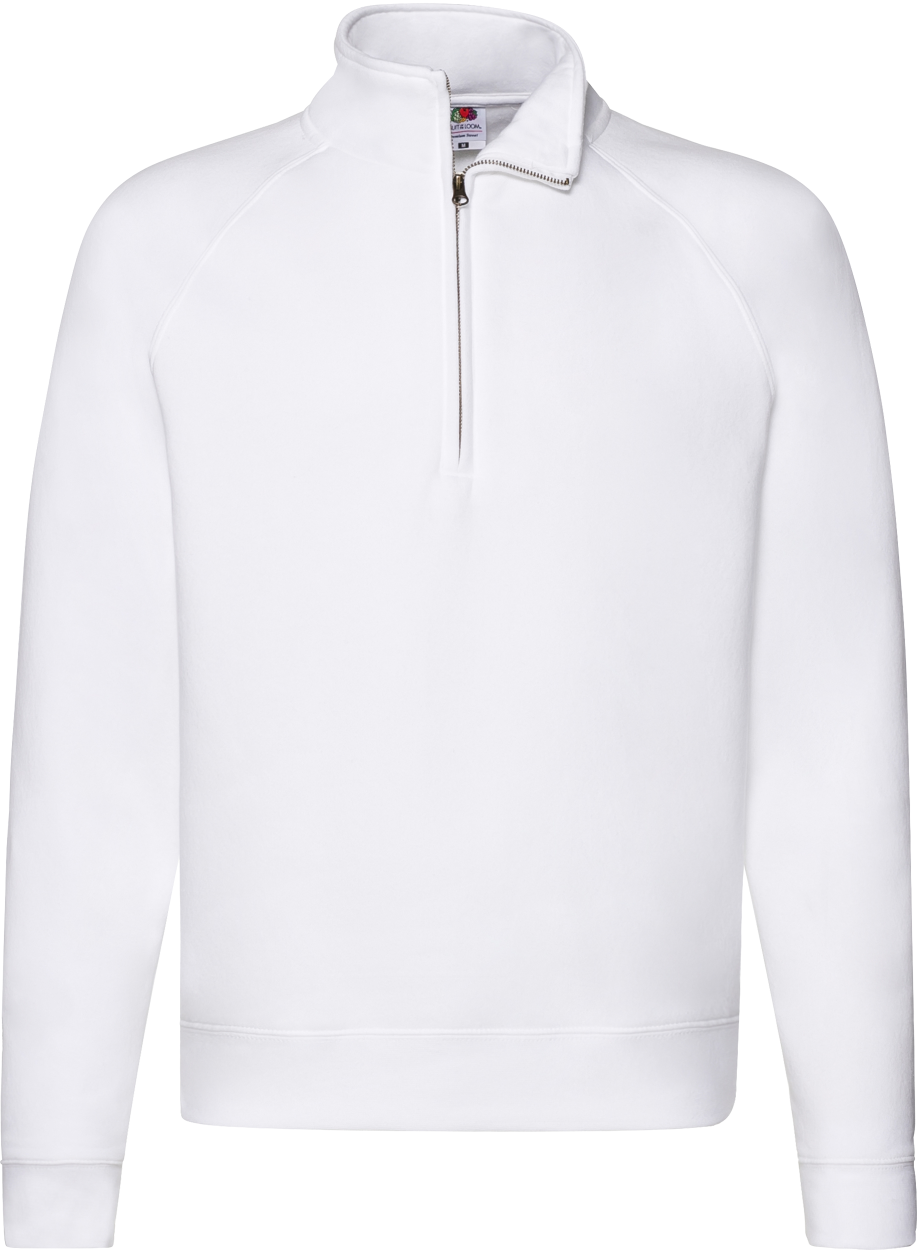 Premium Zip Neck Raglan Sweat