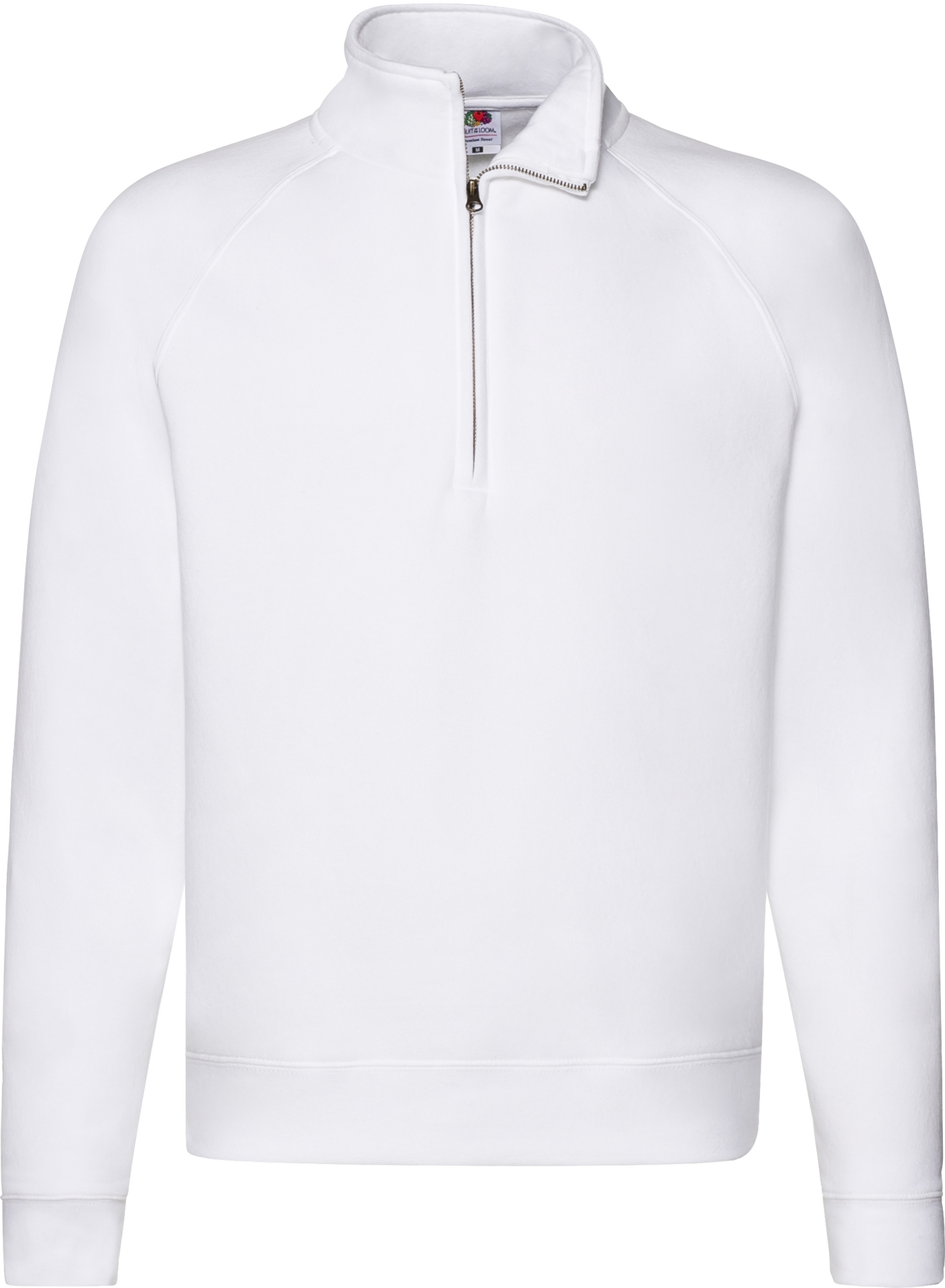 Premium Zip Neck Raglan Sweat