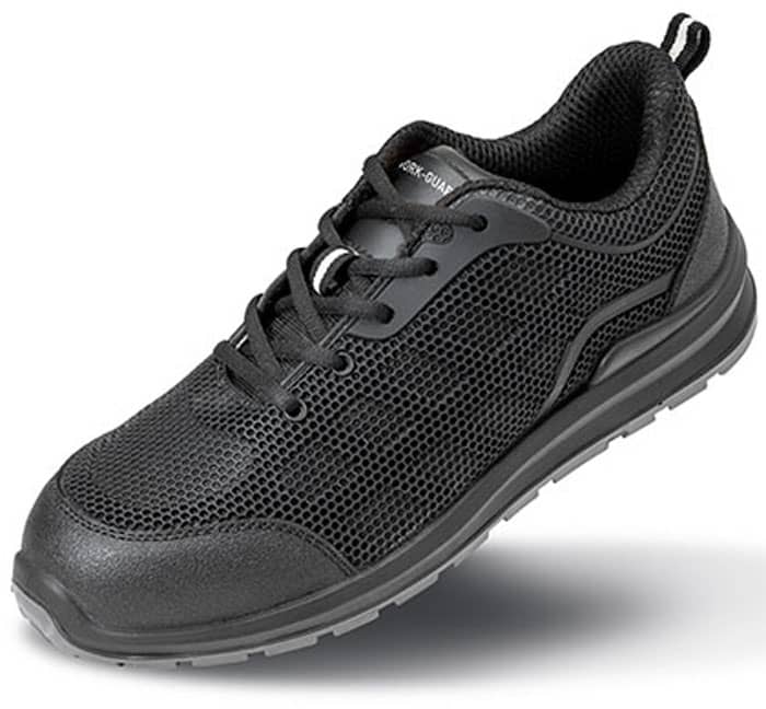 All Black Safety Trainer