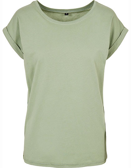 Modisches lang geschnittenes Damen-T-Shirt