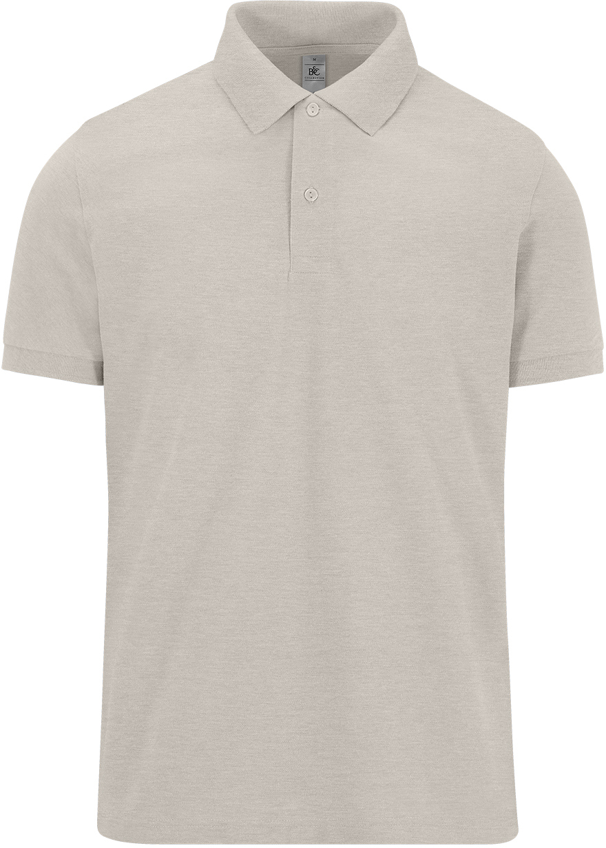 Schweres Herren Poloshirt aus nachhaltigerer Baumwolle