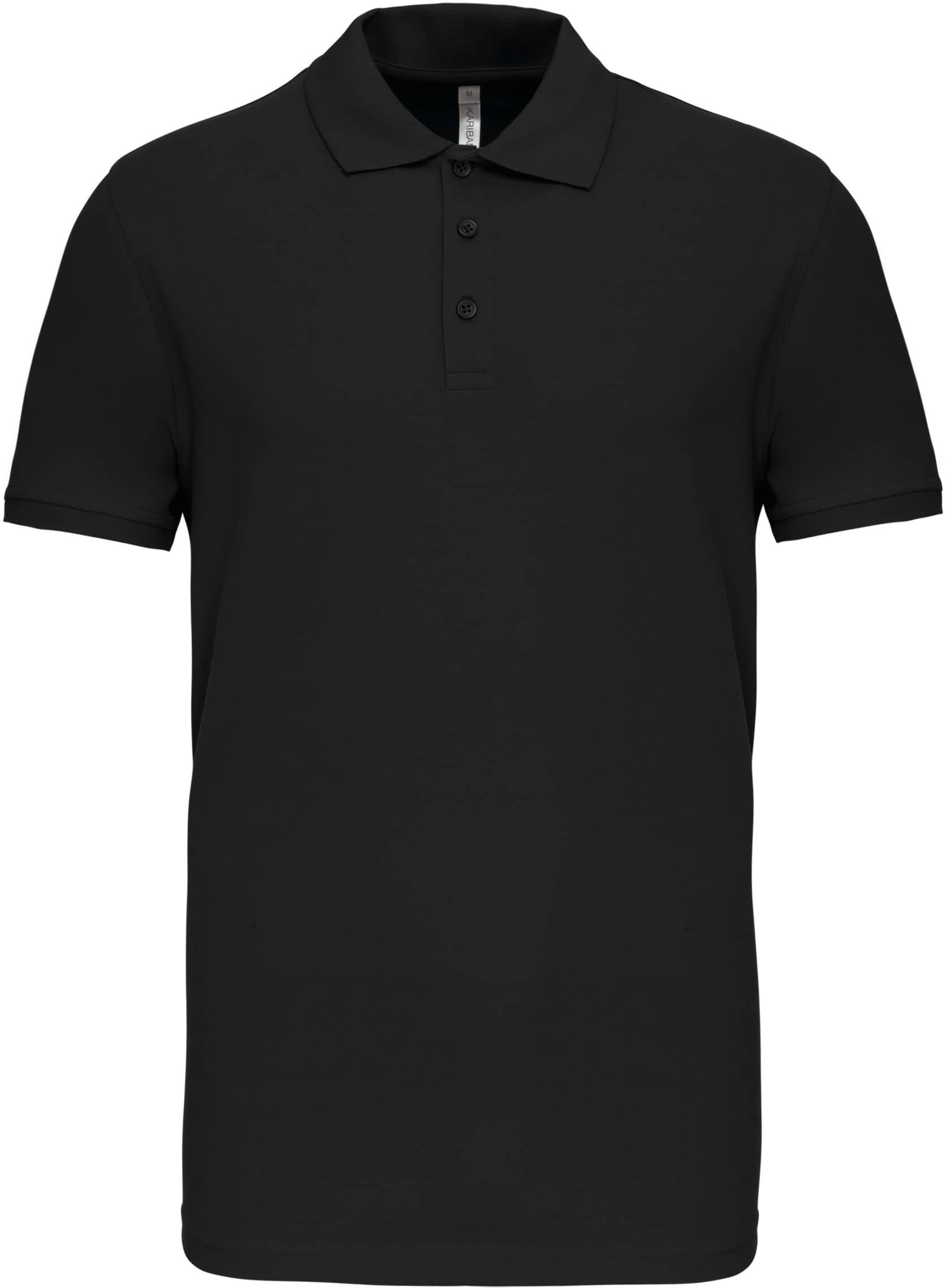 Kurzarm-Polohemd für Herren aus Baumwollpiqué